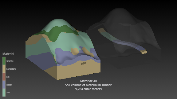 Tunnel with Volumetrics