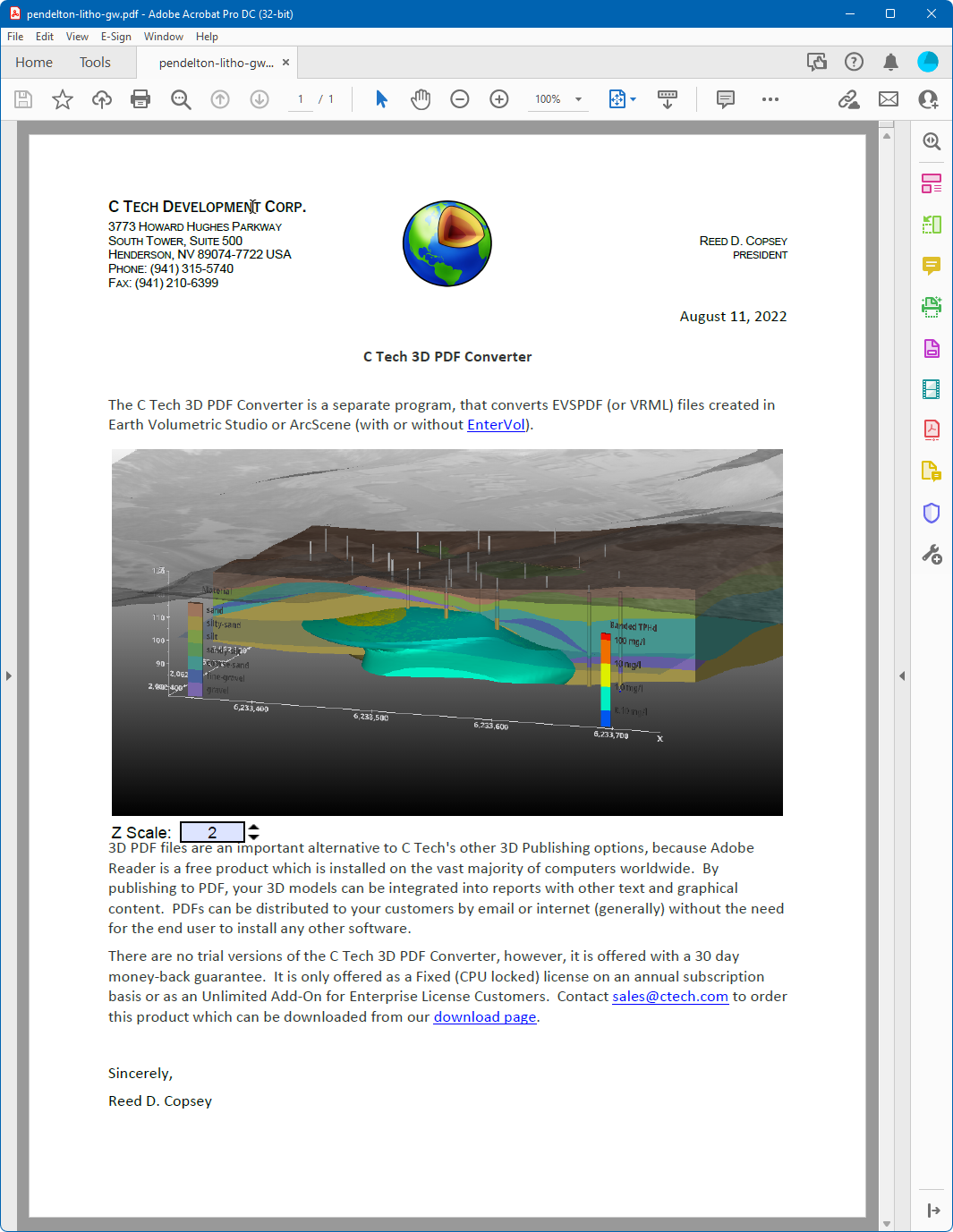 Result after replacing the annotation with a coastal model
