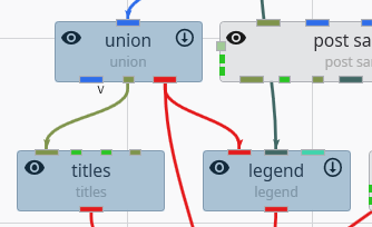 Selected module with a darker background